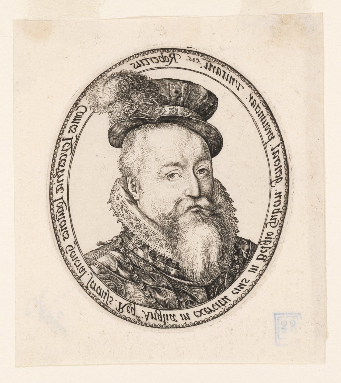 Robert Dudley, Leicesterin jaarli tekijältä Hendrick Goltzius