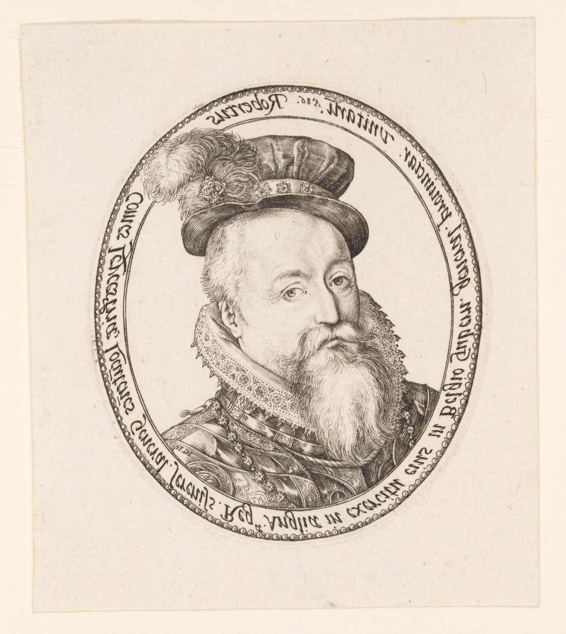 Robert Dudley, Leicesterin jaarli tekijältä Hendrick Goltzius