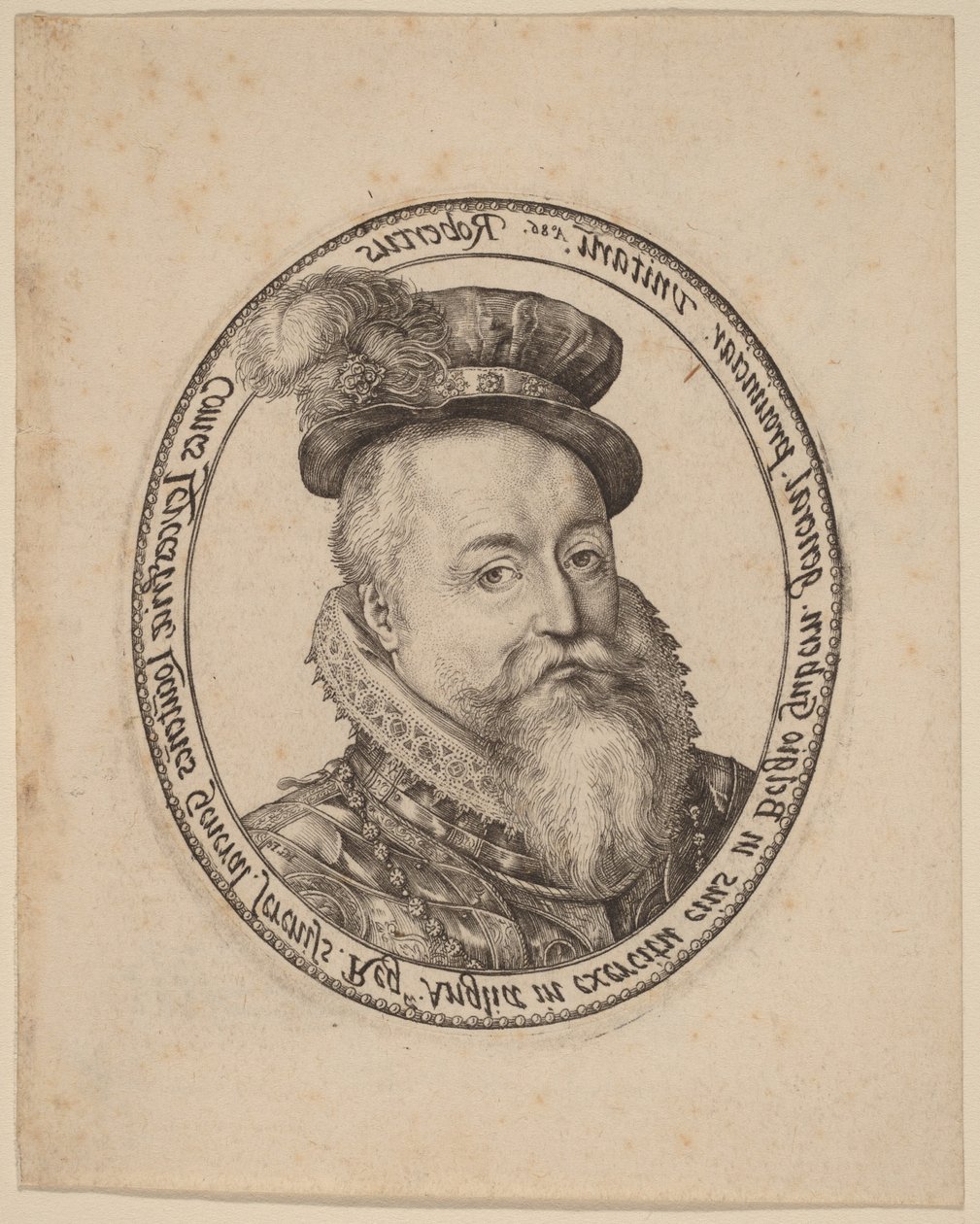 Robert Dudley, Leicesterin jaarli tekijältä Hendrick Goltzius