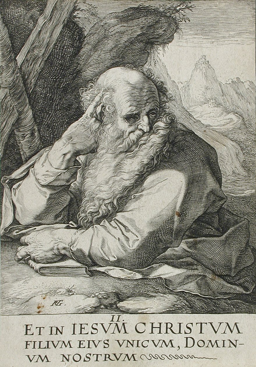 Pyhä Andreas tekijältä Hendrick Goltzius