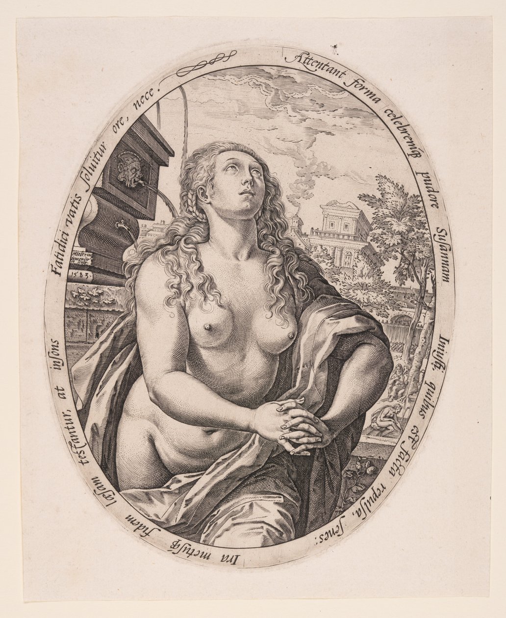 Susanna tekijältä Hendrick Goltzius