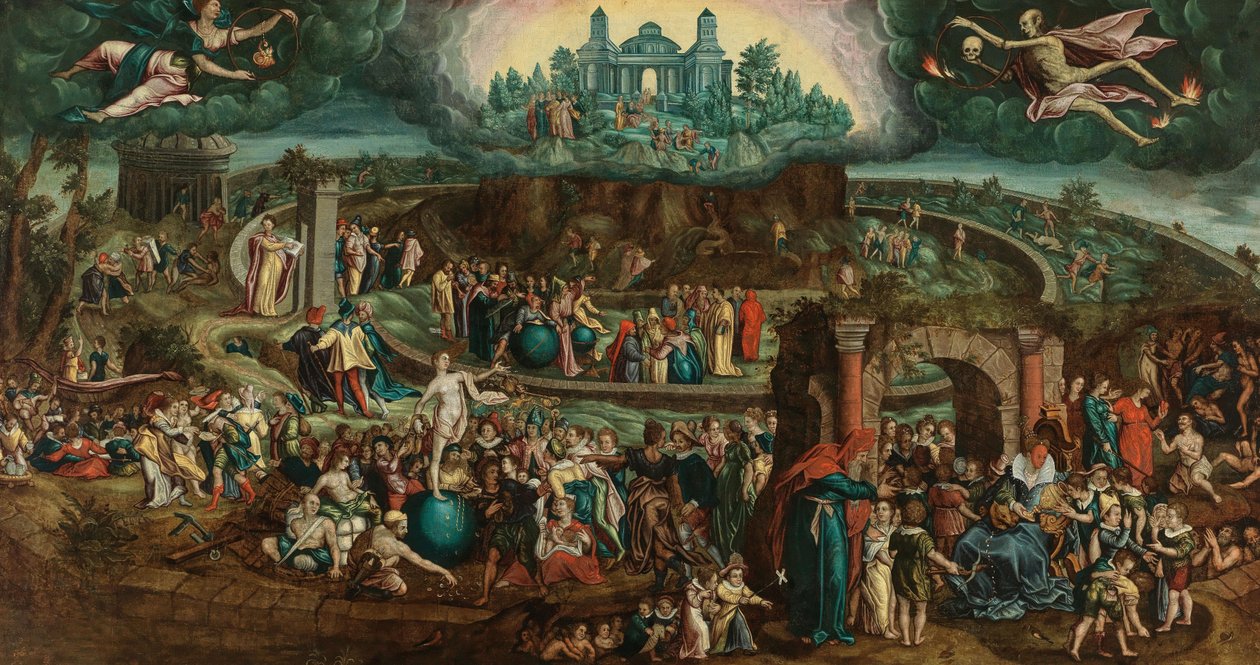 Taula de Cebes La Taula de Cebes. finès tekijältä Hendrick Goltzius