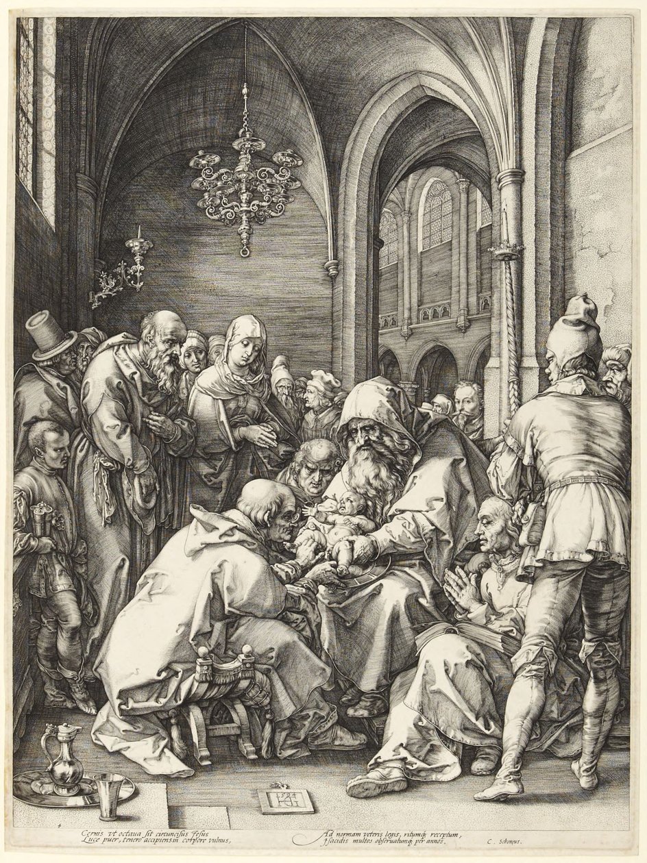 Ympärileikkaus tekijältä Hendrick Goltzius