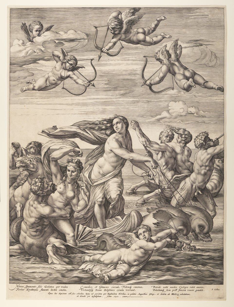 Galatean voitto tekijältä Hendrick Goltzius