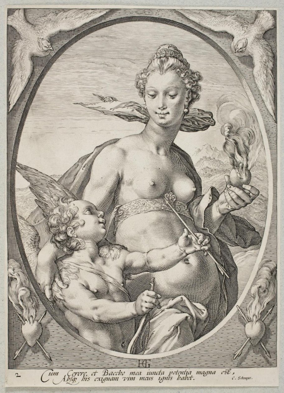 Venus tekijältä Hendrick Goltzius