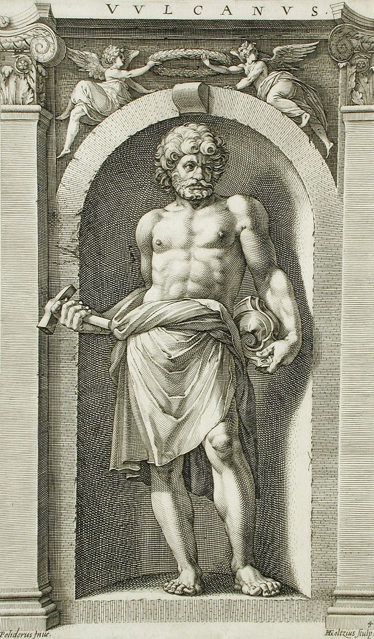 Vulcanus tekijältä Hendrick Goltzius