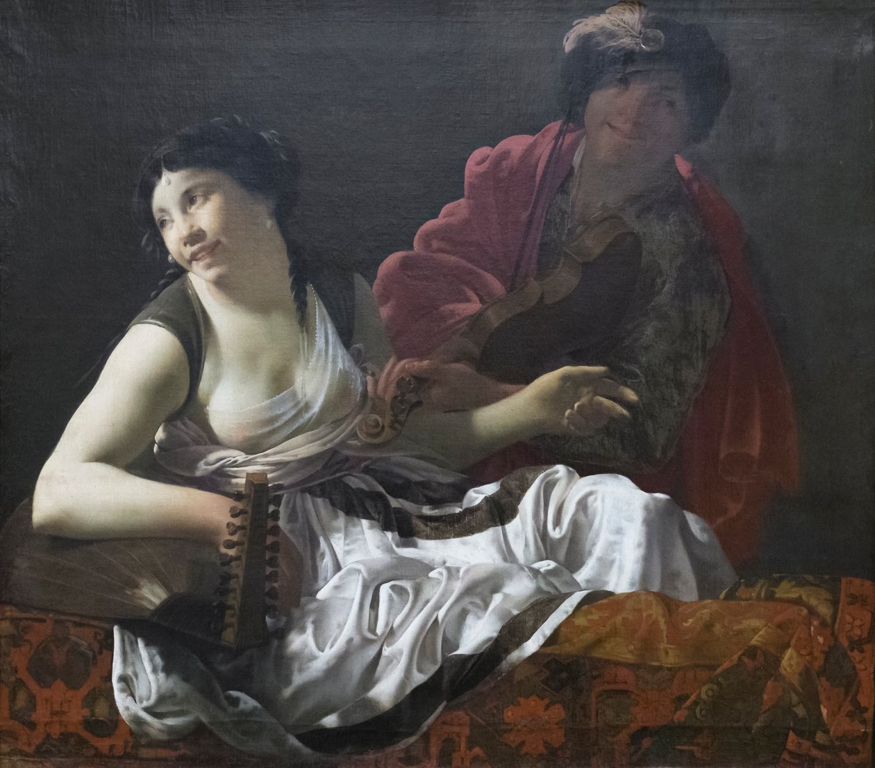 Konsertti (allegoria kuulemisesta) tekijältä Hendrick Jansz Terbrugghen
