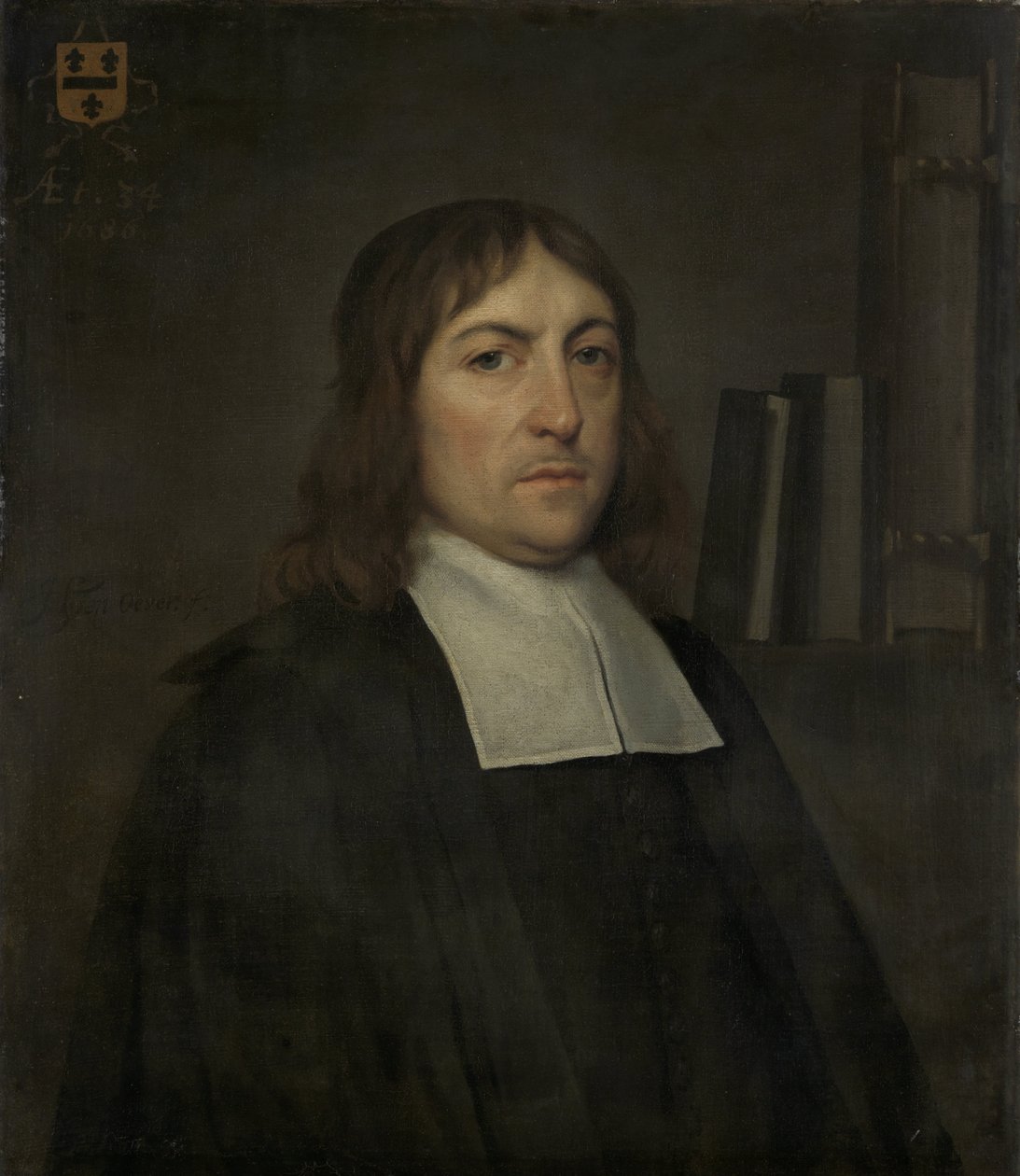 Muotokuva Barend Hakvoortista (1652-1735) tekijältä Hendrick ten Oever