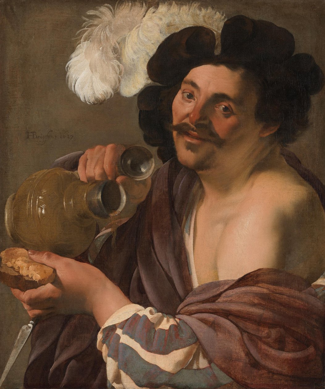 Juomari tekijältä Hendrick ter Brugghen