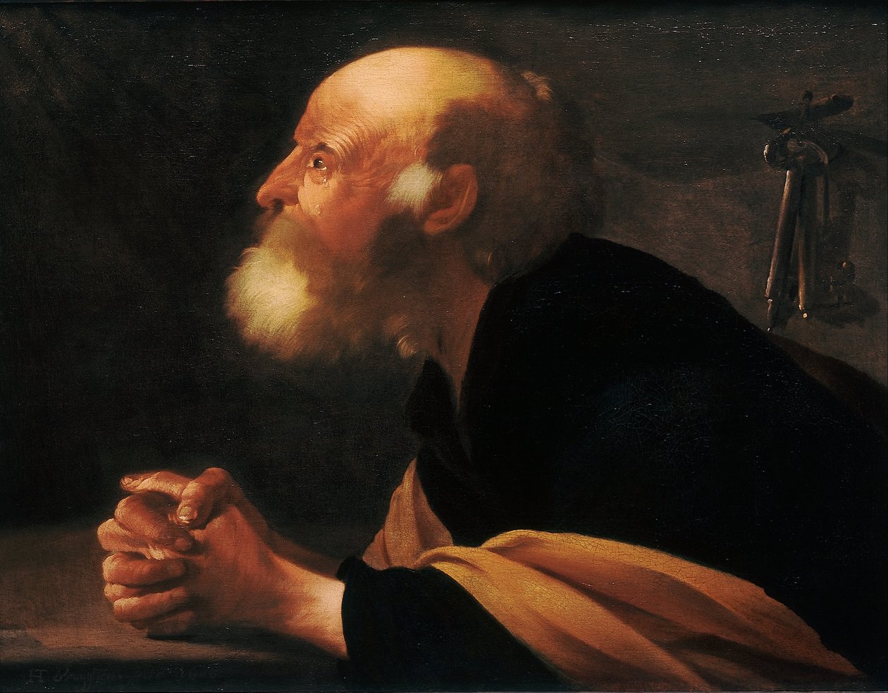 Katuva Pietari tekijältä Hendrick ter Brugghen