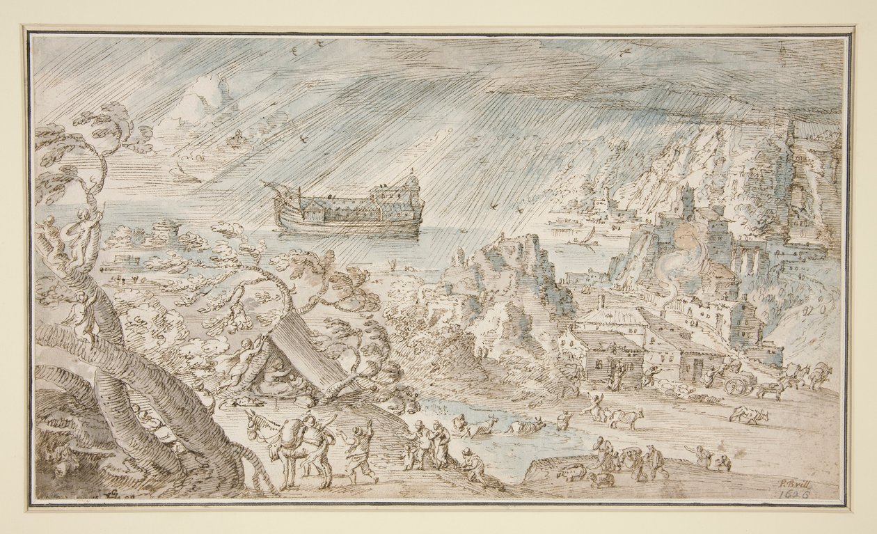 Vedenpaisumus tekijältä Hendrick van Cleve III