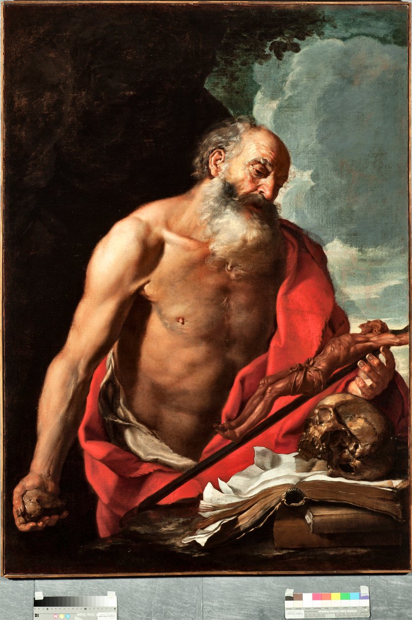 Hendrik van Somerin (1615-1684) Pyhän Hieromuksen maalauksen esitys tekijältä Hendrick van Somer