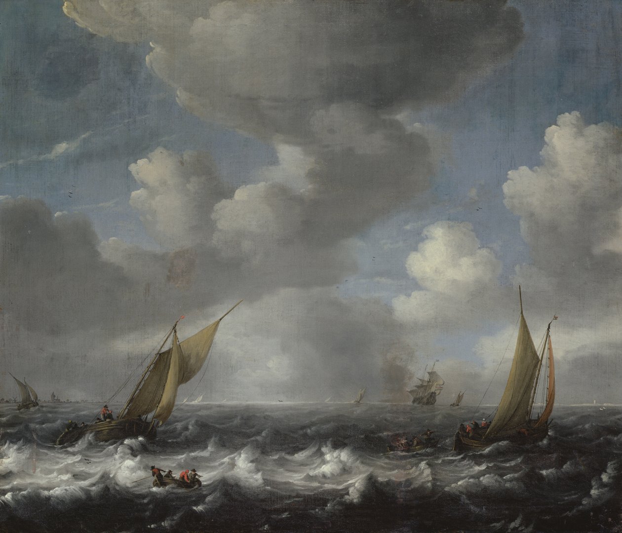 Merimaisema tekijältä Hendrick van de Sande Bakhuyzen