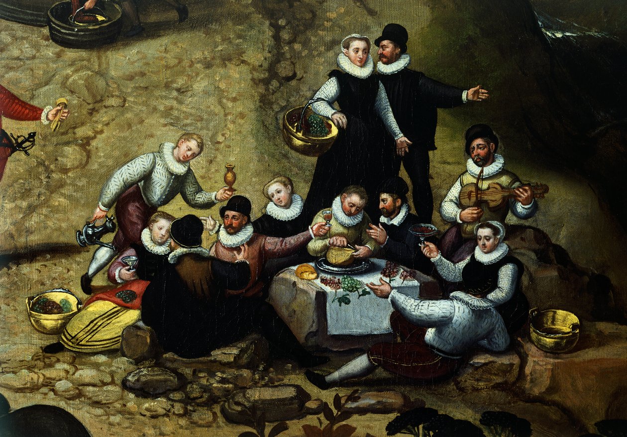 Maamessut, Lucas van Valkenborch, noin (1530-1597) tekijältä Hendrick van den (1530 97) Broeck