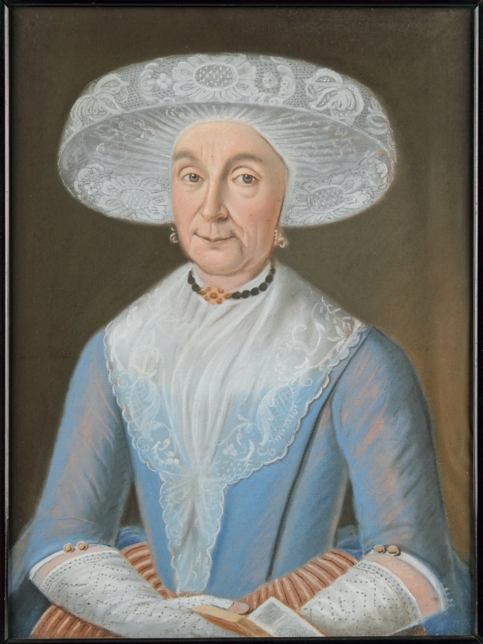 Portret van Ytje Hayes (1712-1798) tekijältä Hendricus Johan Antonius Baur