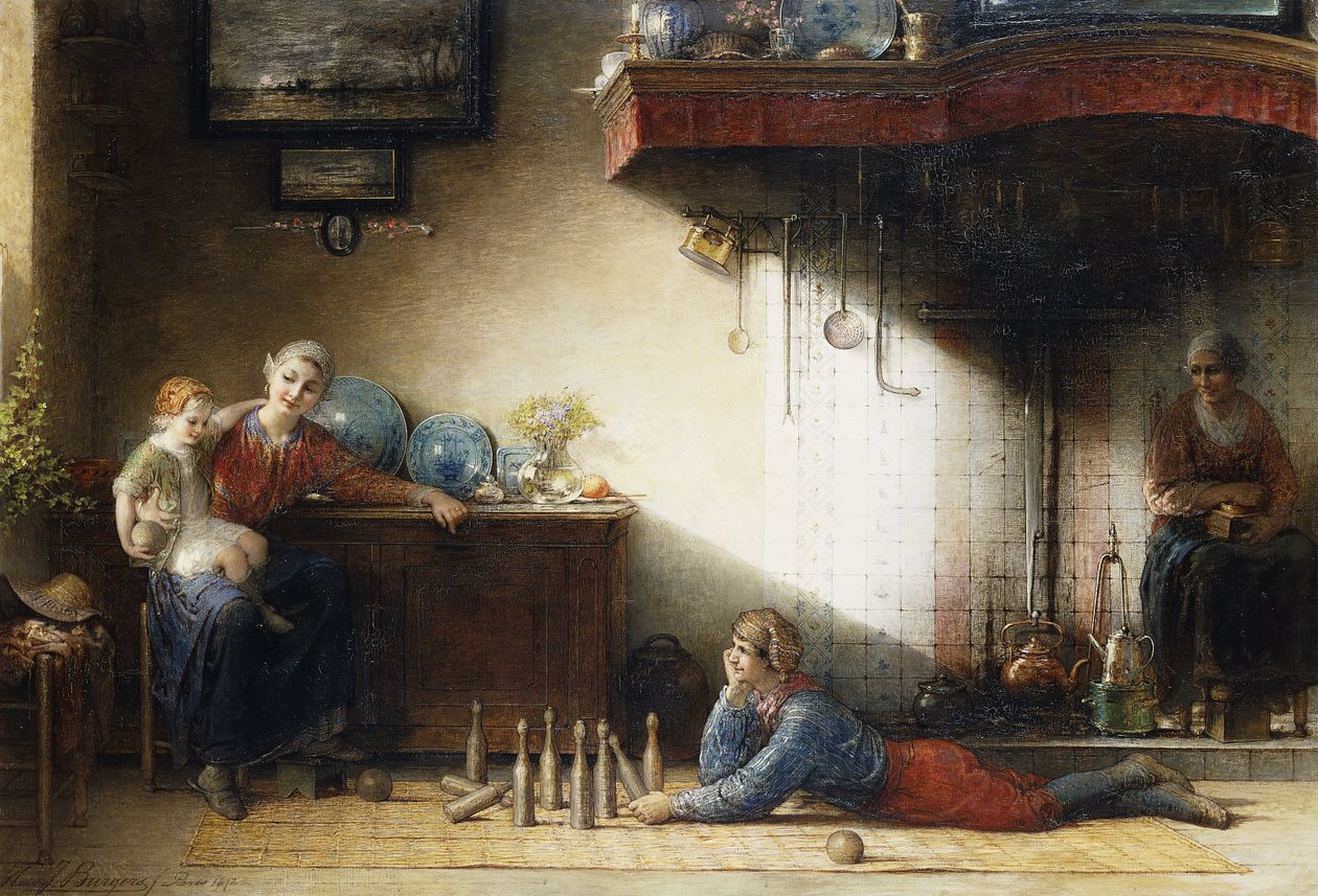 Skittles, 1872 tekijältä Hendrieus Jacobus Burgers