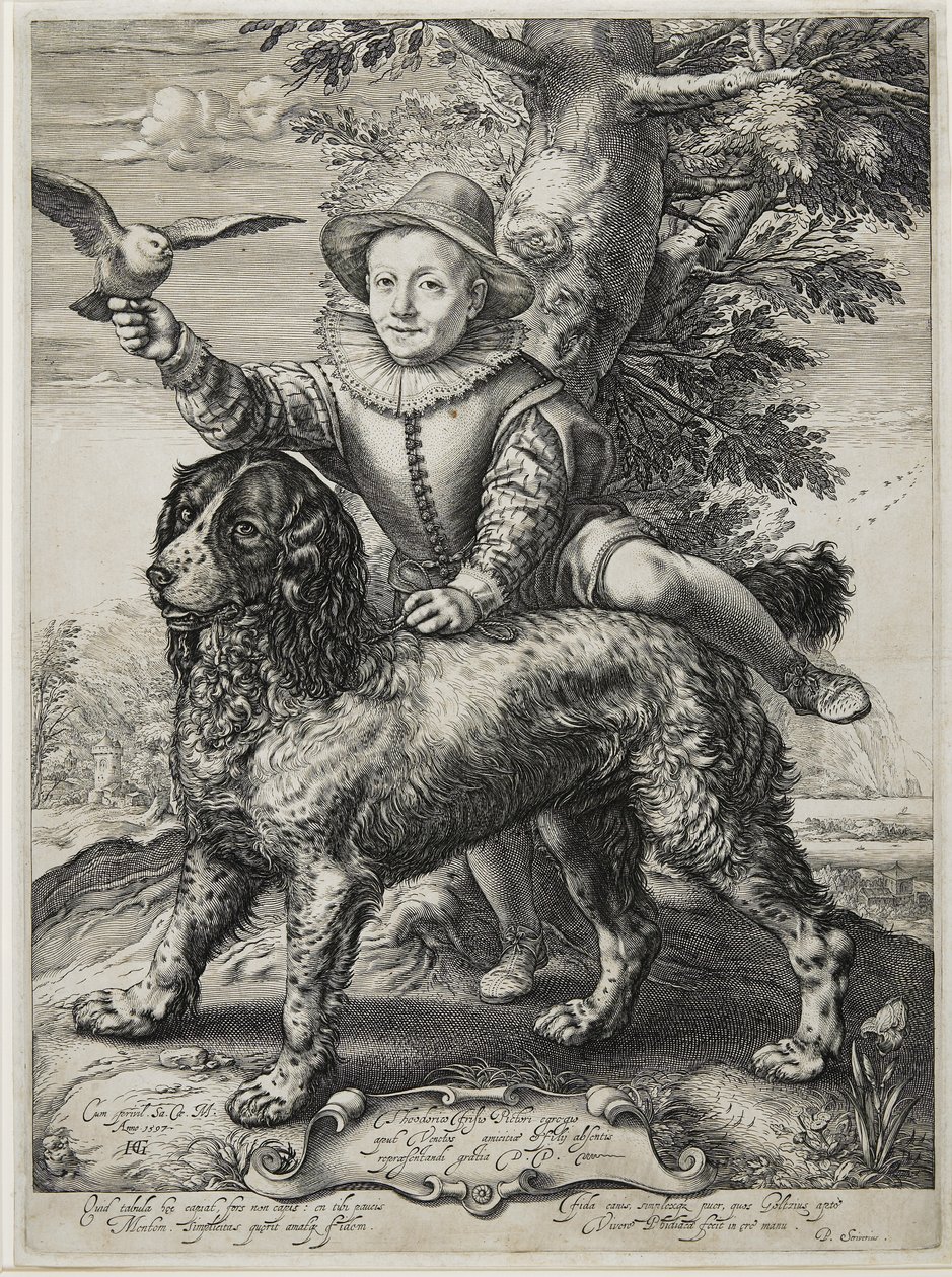 Frederick de Vries, 1597 tekijältä Hendrik Goltzius
