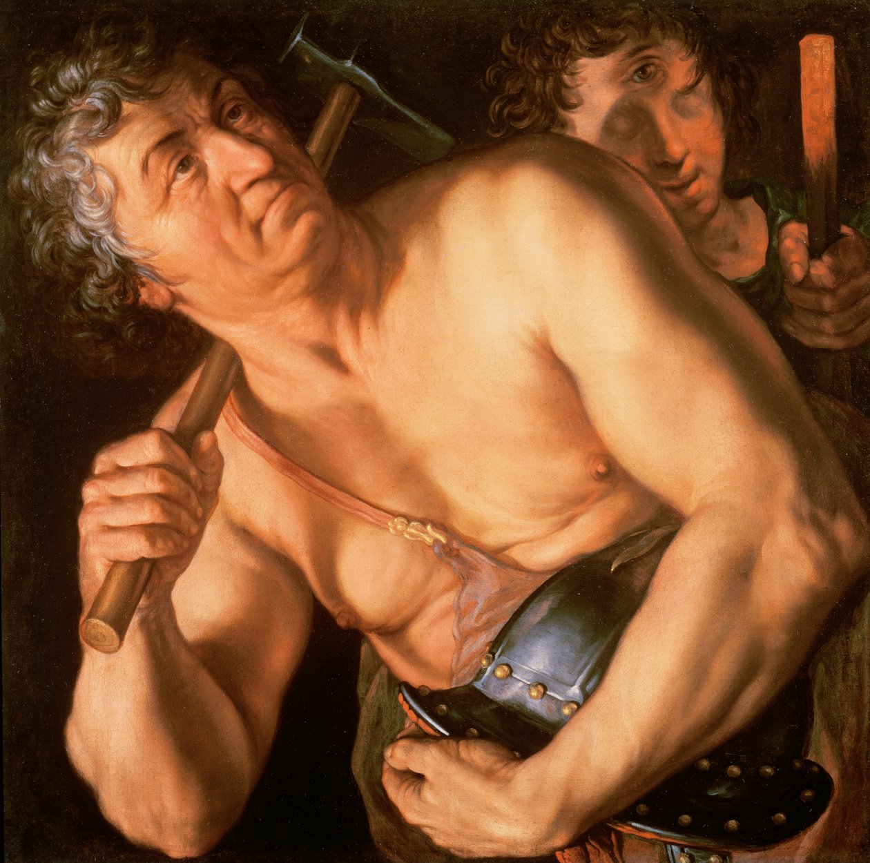 Vulkaani, 1615 tekijältä Hendrik Goltzius