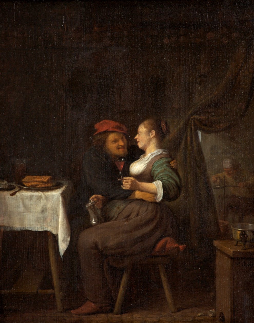 Hollannin seurustelu, n. 1661 tekijältä Hendrik Martensz Sorgh