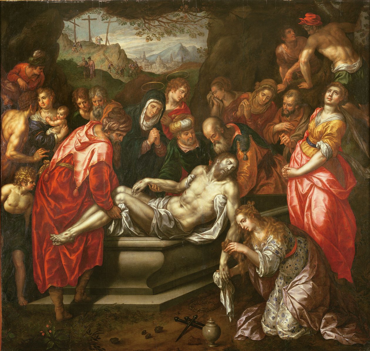 Hautaus tekijältä Hendrick de Clerck