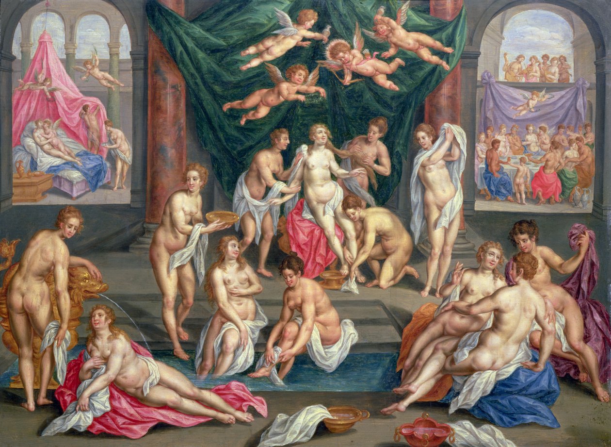 Tarina Cupidosta ja psyykestä tekijältä Hendrick de Clerck