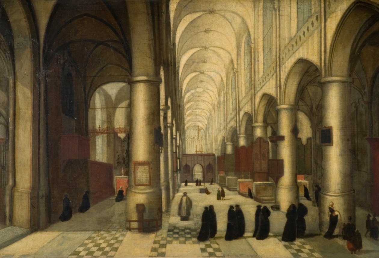 St. Pieters Louvainissa, ristiäiset tekijältä Hendrik van Steenwyck