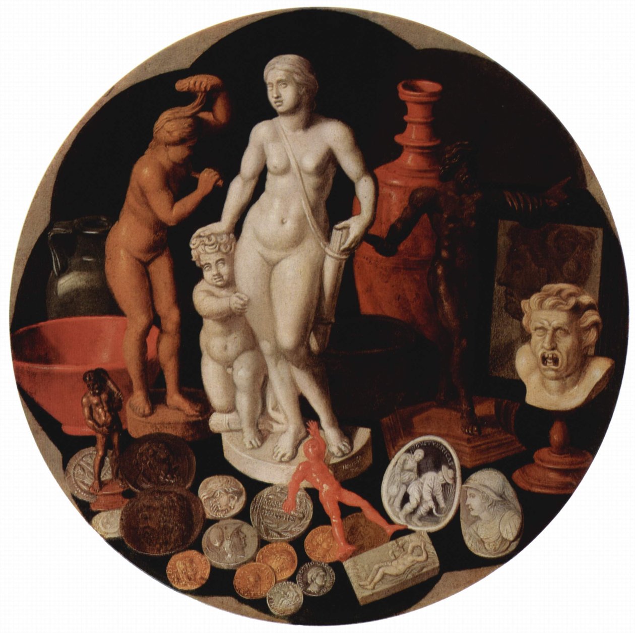 Stilleben mit Raritätensammlung tekijältä Hendrik van der Borcht the elder