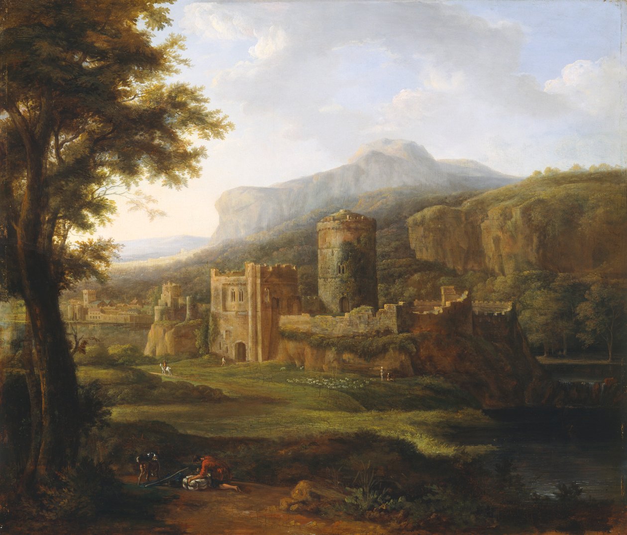 "Pembroken linna", 1762-1812 tekijältä Hendrik Frans de Cort