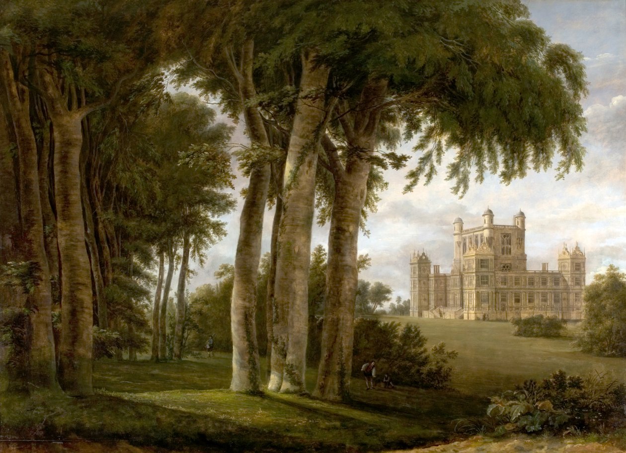 Wollaton Hall, Nottingham, 1795 tekijältä Hendrik Frans de Cort