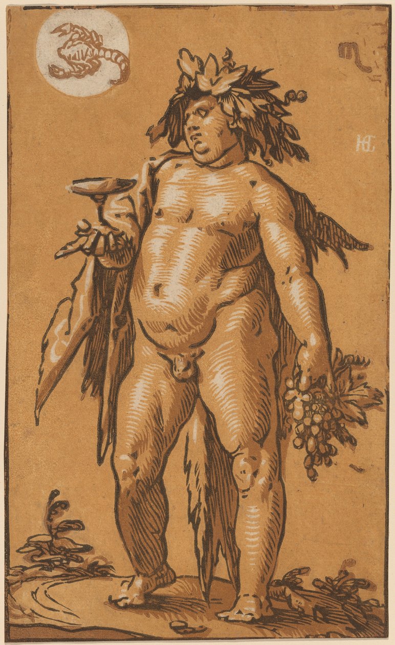Bacchus tekijältä Hendrik Goltzius