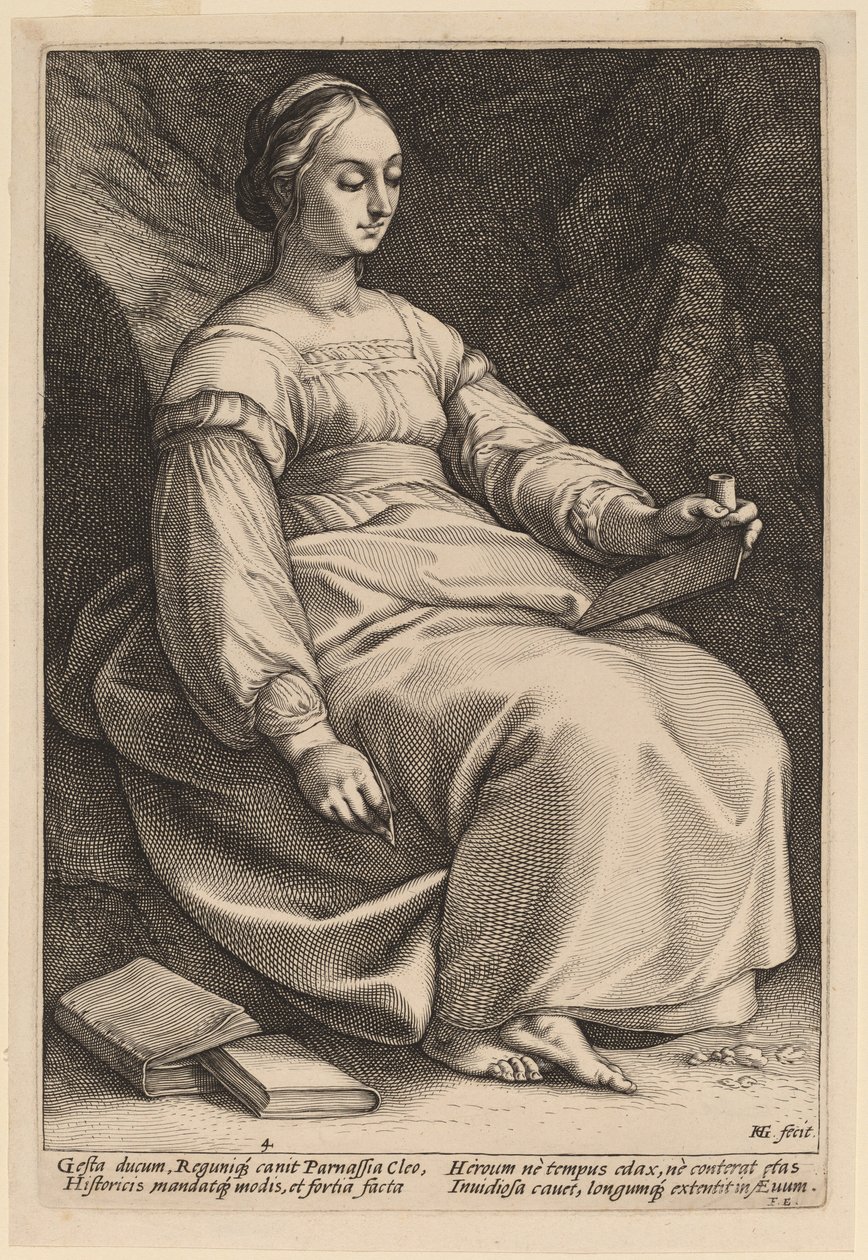 Clio tekijältä Hendrik Goltzius