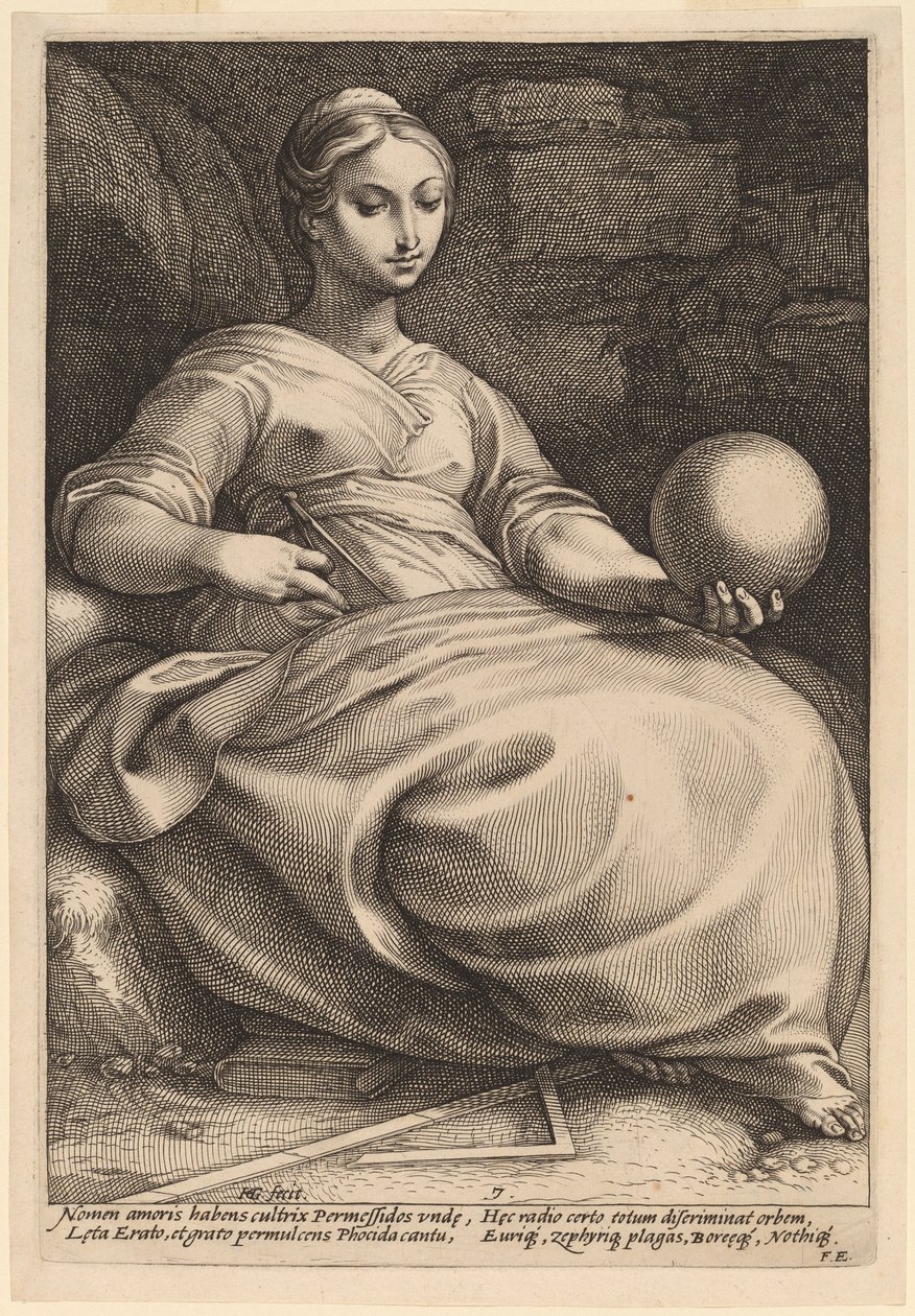 Eratofinès tekijältä Hendrik Goltzius