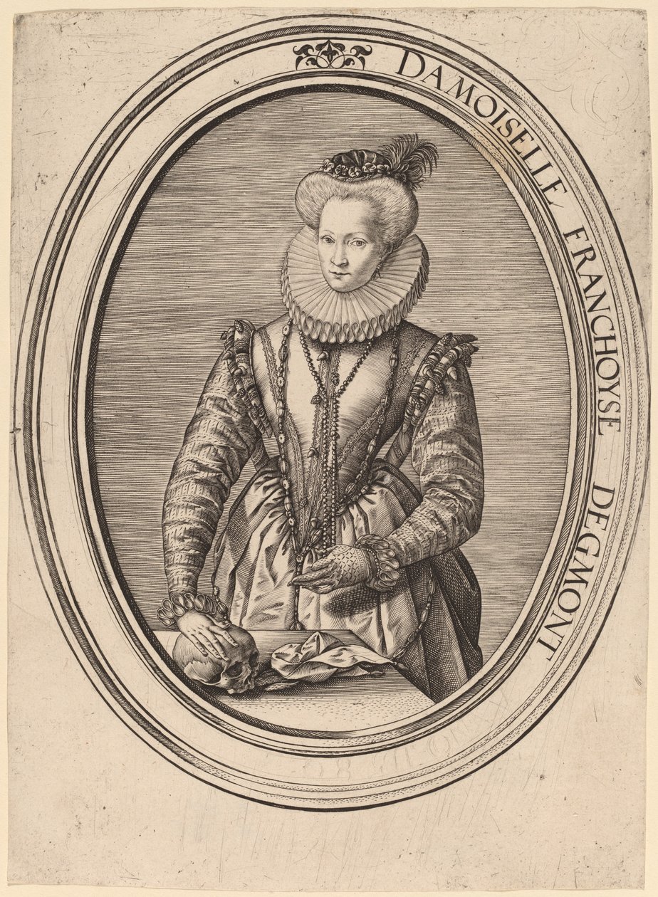 Françoise van Egmond tekijältä Hendrik Goltzius