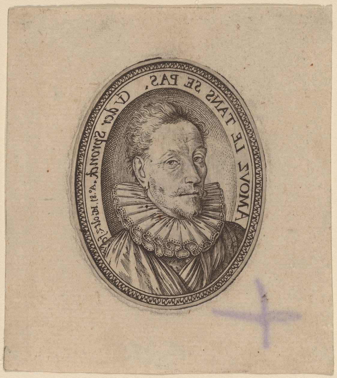 Gheraert van der Spronck tekijältä Hendrik Goltzius