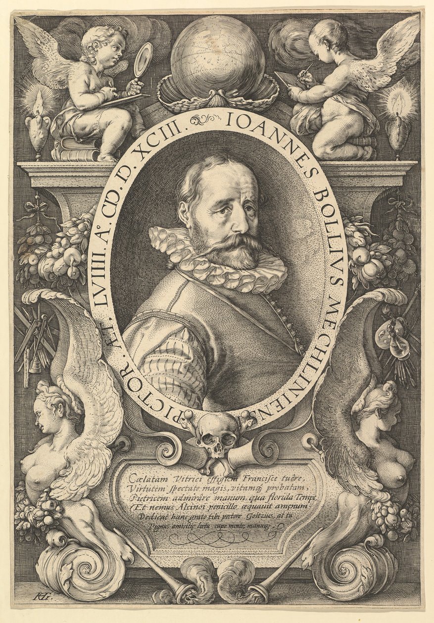 Hans Bol, 1593. tekijältä Hendrik Goltzius
