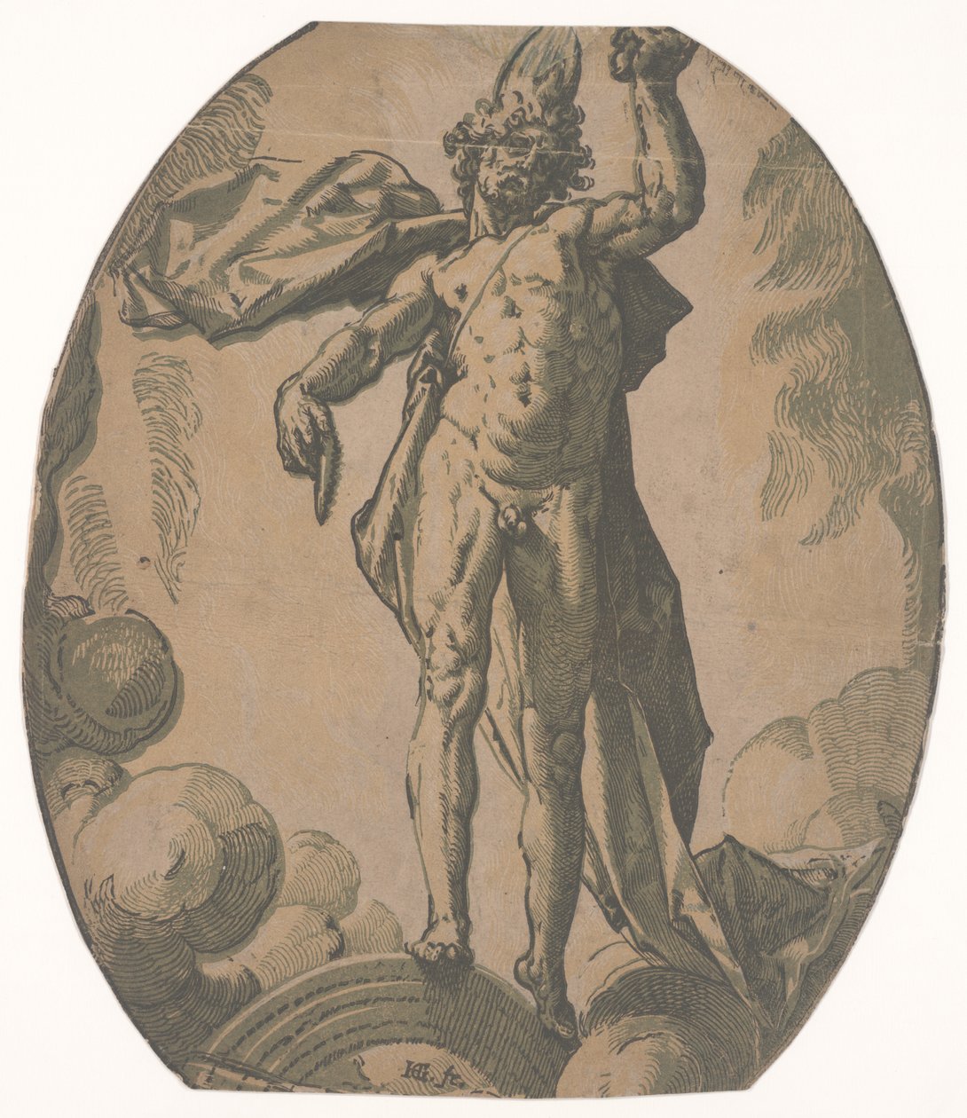 Helios tekijältä Hendrik Goltzius