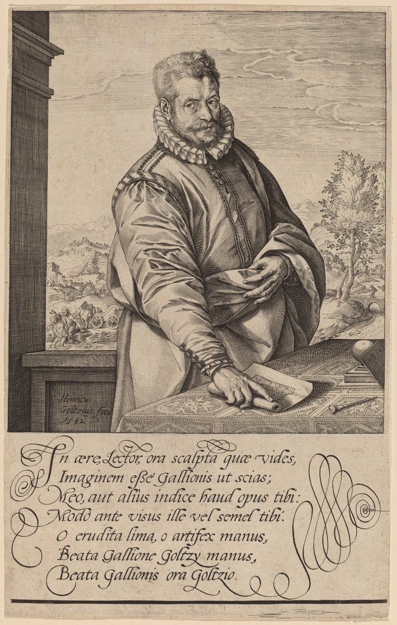 Philip Galle tekijältä Hendrik Goltzius