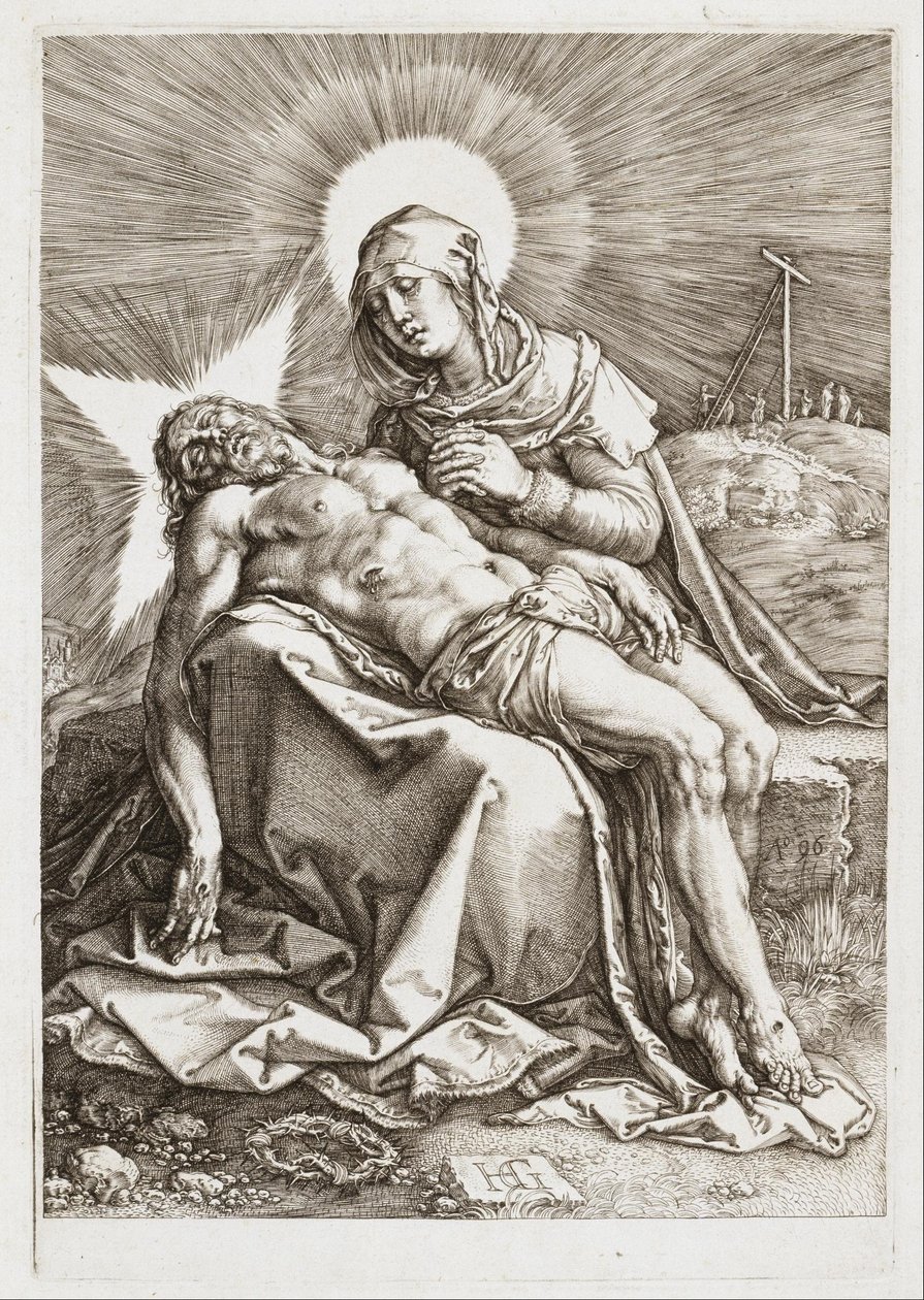 Pieta tekijältä Hendrik Goltzius