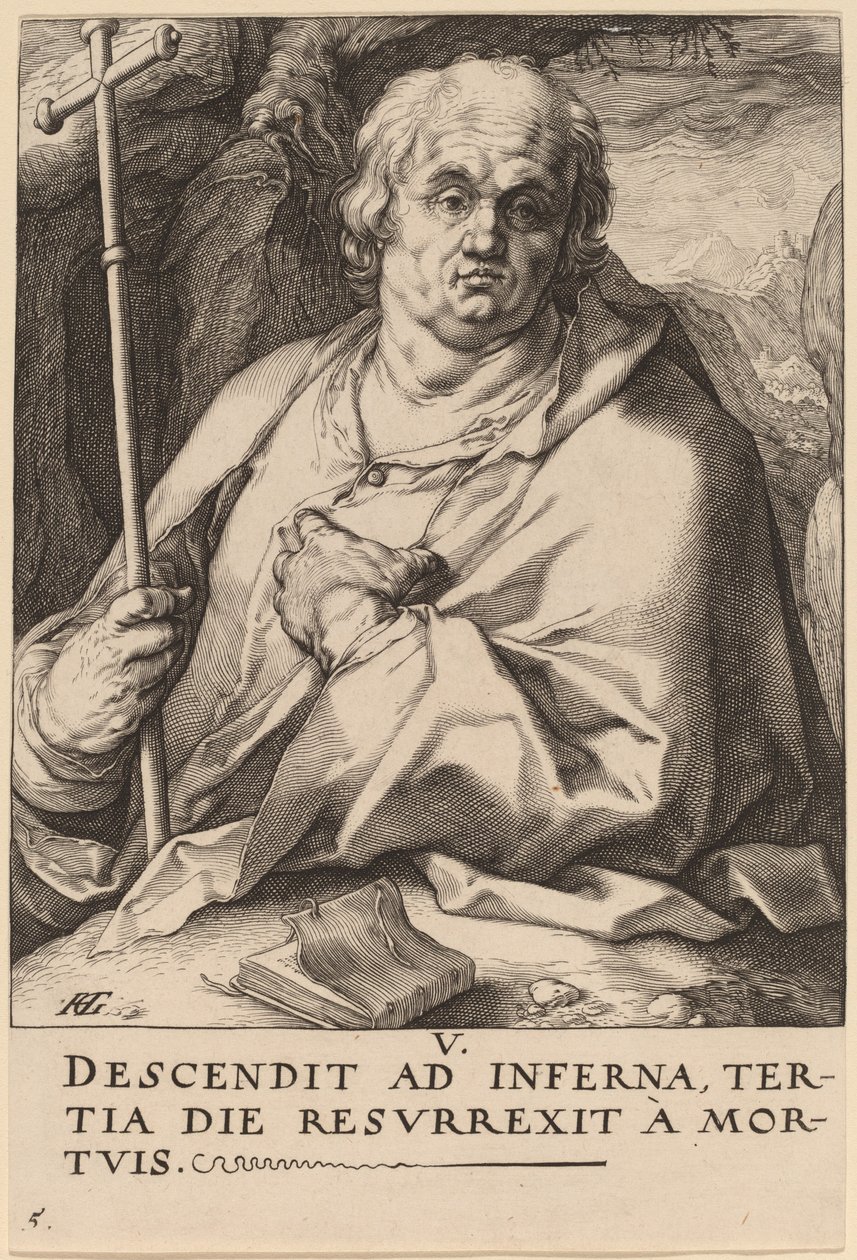 Sant Philipfinnish tekijältä Hendrik Goltzius