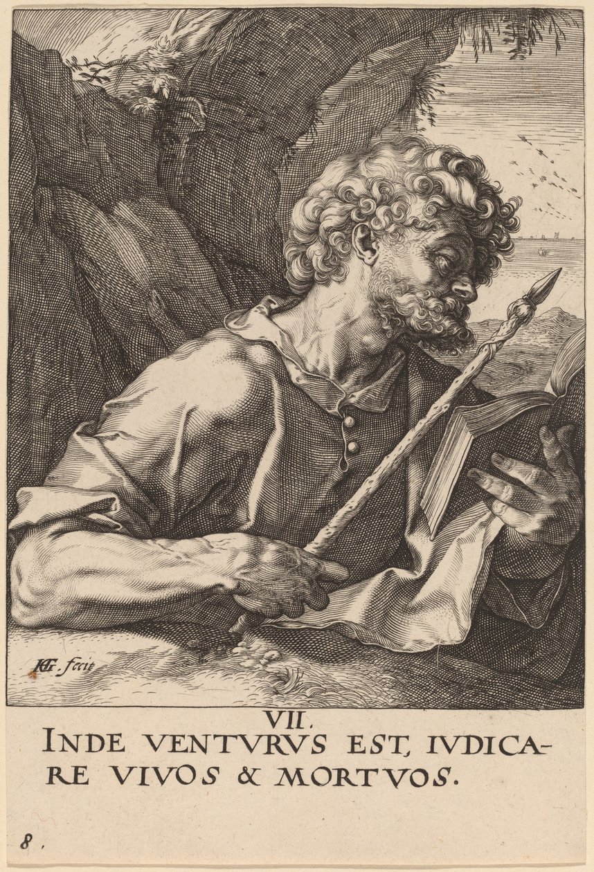 Sant Tomàs finès tekijältä Hendrik Goltzius