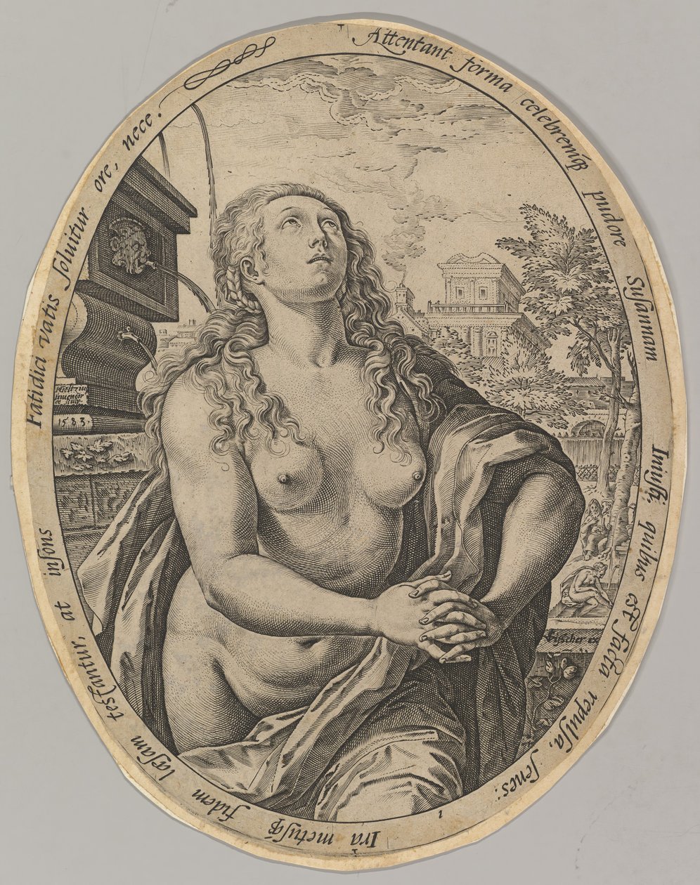 Susanna, 1583. tekijältä Hendrik Goltzius