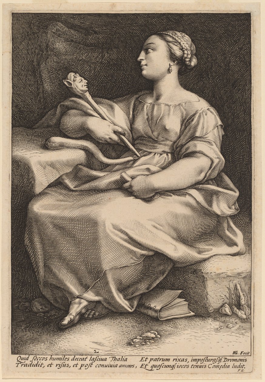 Thalia tekijältä Hendrik Goltzius