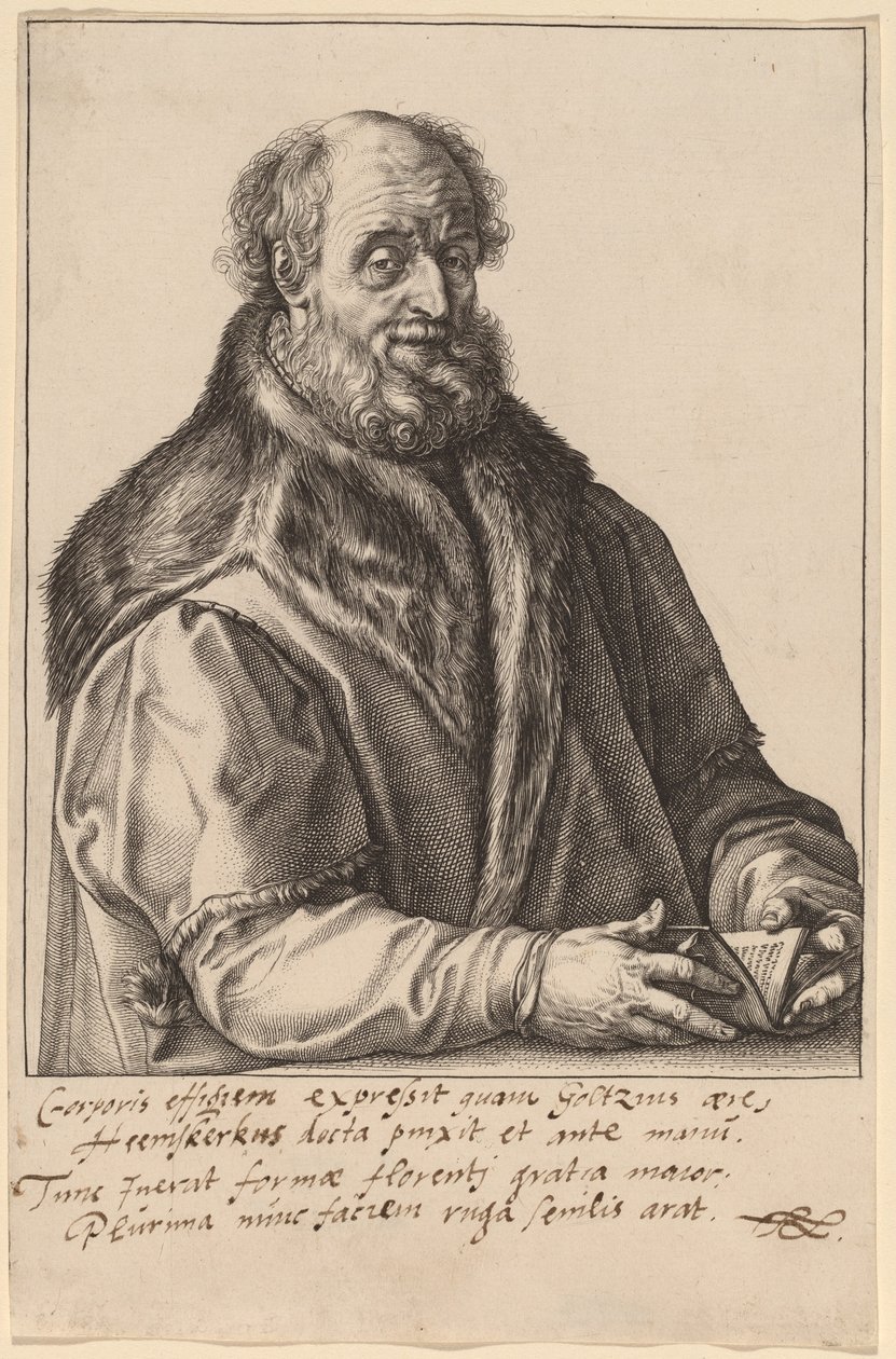 Johannes Zurenus (Jan van Zuren) tekijältä Hendrik Goltzius after Maerten van Heemskerck