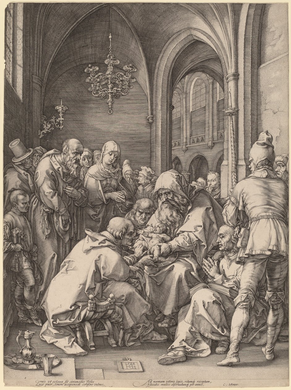 Ympärileikkaus tekijältä Hendrik Goltzius in the style of Albrecht Dürer