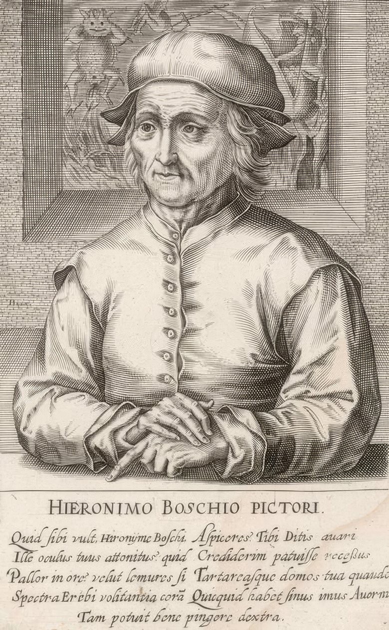 HIERONIMO BOSCHIO PICTORI (…) tekijältä Hendrik I Hondius