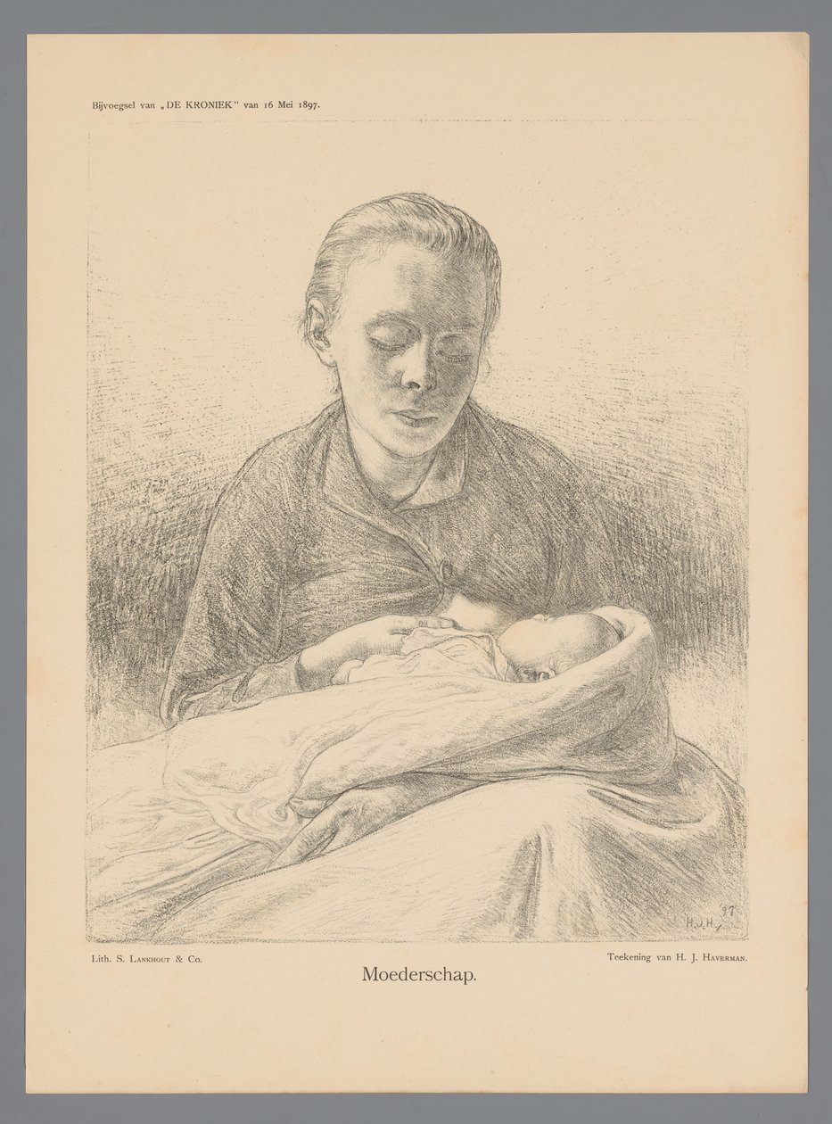 Äitiys (nimi esineessä) tekijältä Hendrik Johannes Haverman