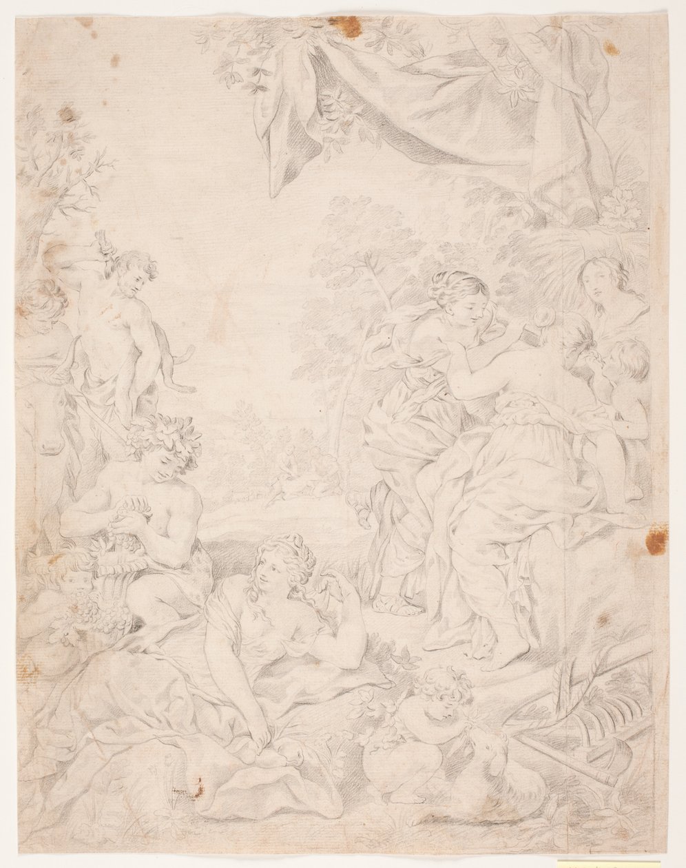 Sølvalderen. Tutkimus Pietro da Cortonan sävellyksen jälkeen Sala della Stufassa, Palazzo Pittissä, Firenzessä tekijältä Hendrik Krock