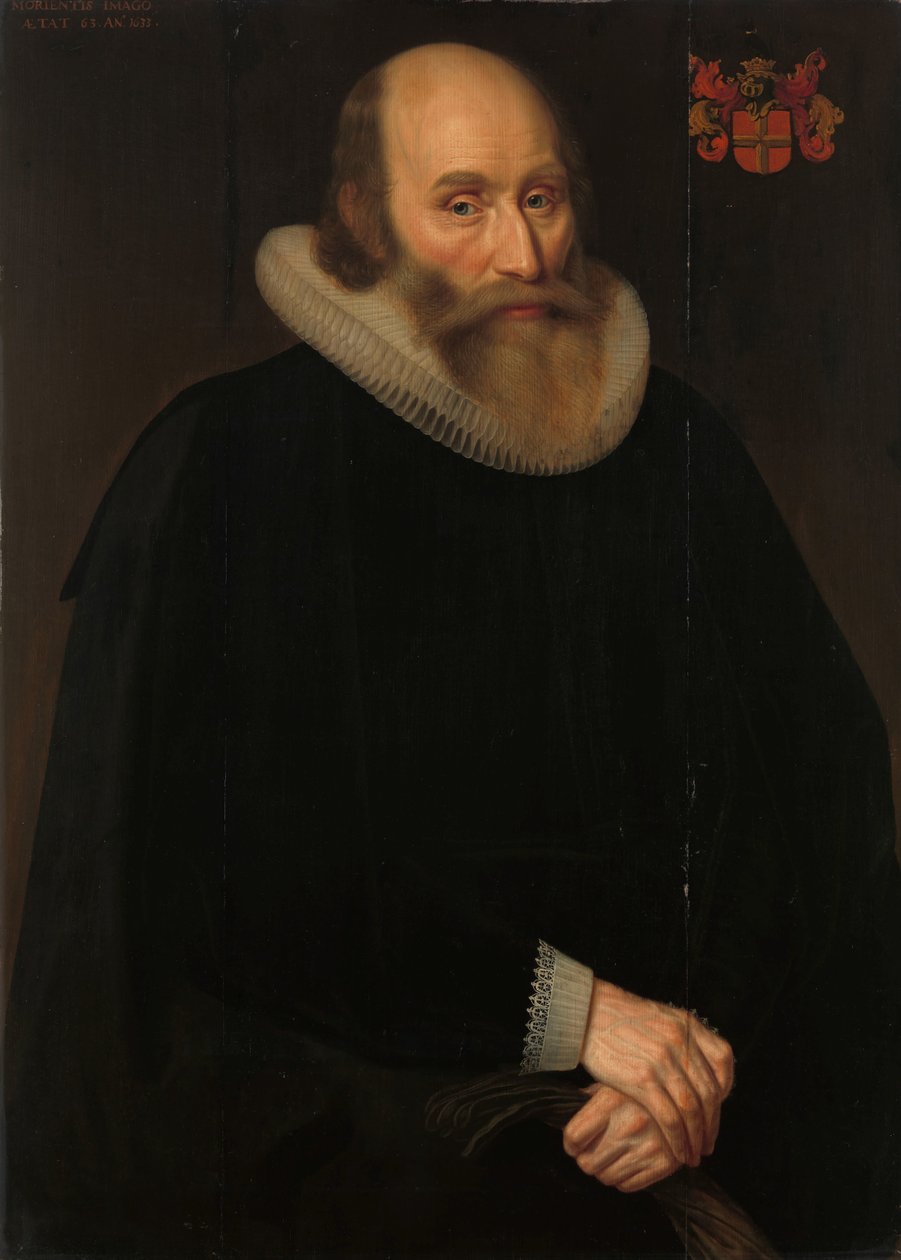 Amsterdamin lääkäri Antonius Antonides van der Lindenin muotokuva tekijältä Hendrik Meerman