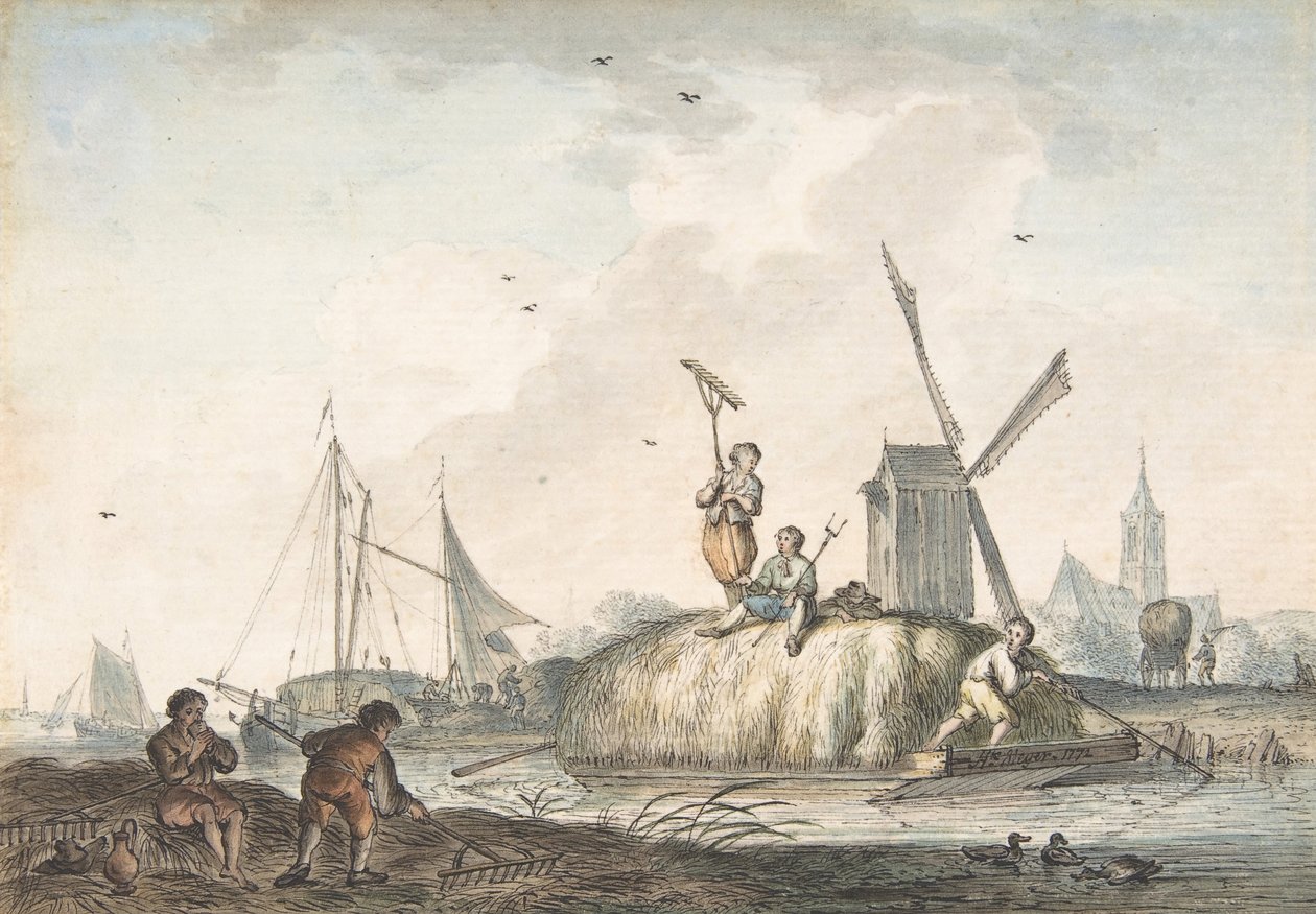 Kaksitoista kuukautta, 1772. tekijältä Hendrik Meijer