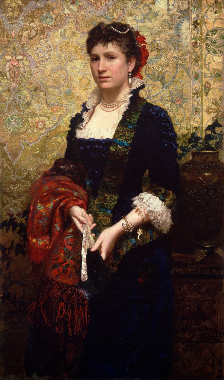 Prinsessa Marie Lubomirska, 1881 tekijältä Henryk Siemiradzki